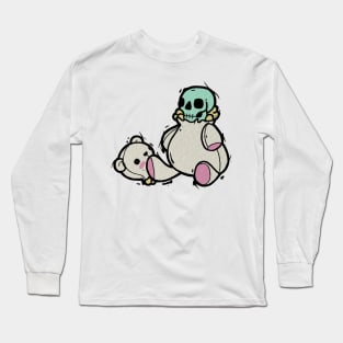 skull bear Long Sleeve T-Shirt